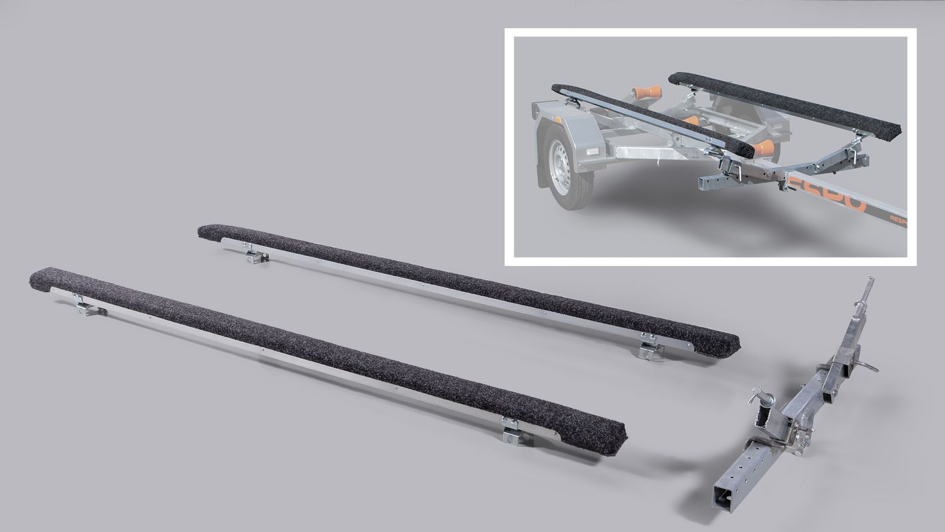 Kummipaadi kandurite komplekt